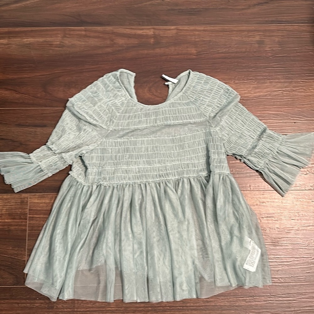 Zara tulle top